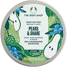 Масло для тела "Груша" - The Body Shop Pears & Share Body Butter — фото N1