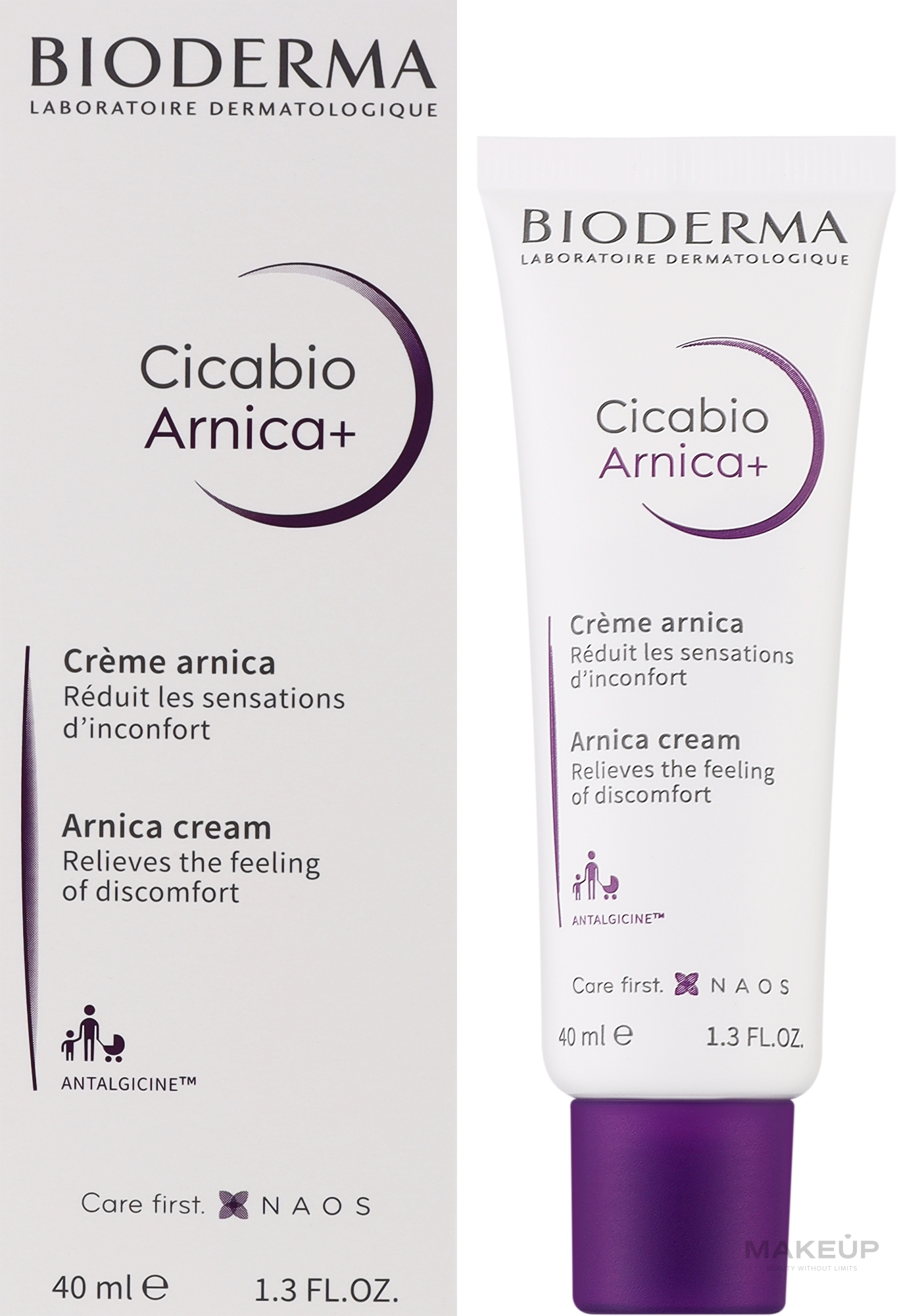 Крем от синяков и ссадин - Bioderma Cicabio Arnica+ — фото 40ml