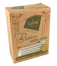 Парфумерія, косметика Палички ватяні в коробці, 200 шт - Mattes Lybar Bamboo Cotton Sticks