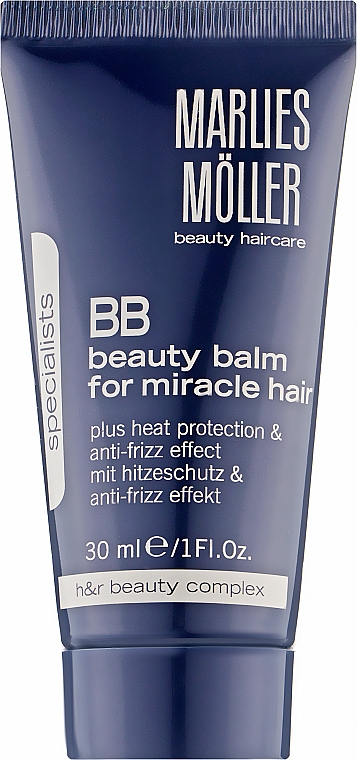 Бальзам для неслухняного волосся - Marlies Moller Specialist BB Beauty Balm for Miracle Hair (тестер) — фото N1