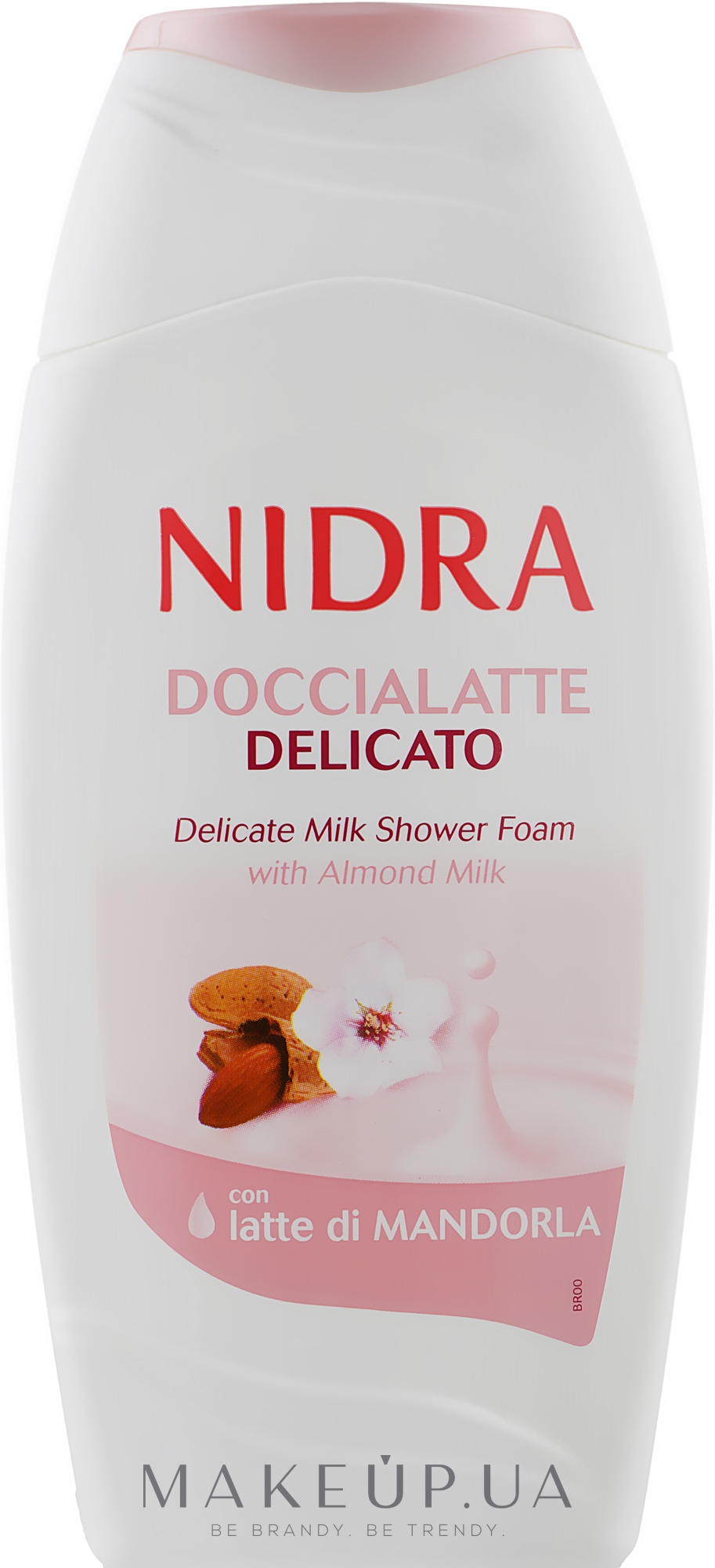 Піна-молочко для душу з мигдальним молоком - Nidra Delicate Milk Shower Foam With Almond — фото 250ml