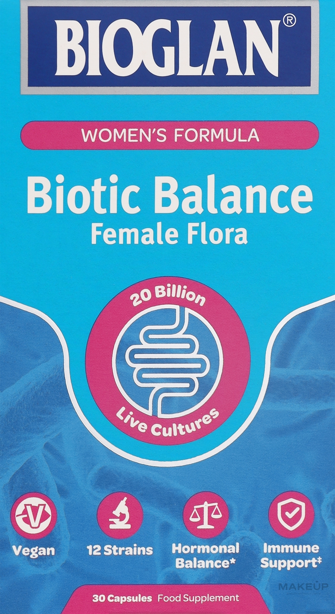 Пищевая добавка "Female Flora" - Bioglan Biotic Balance — фото 30шт