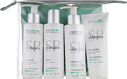 Парфумерія, косметика УЦІНКА Набір для комбінованої шкіри - Strictly Professional SP Skincare (cleanser/150ml + toner/150ml + moisturiser/100ml + mask/100ml) *