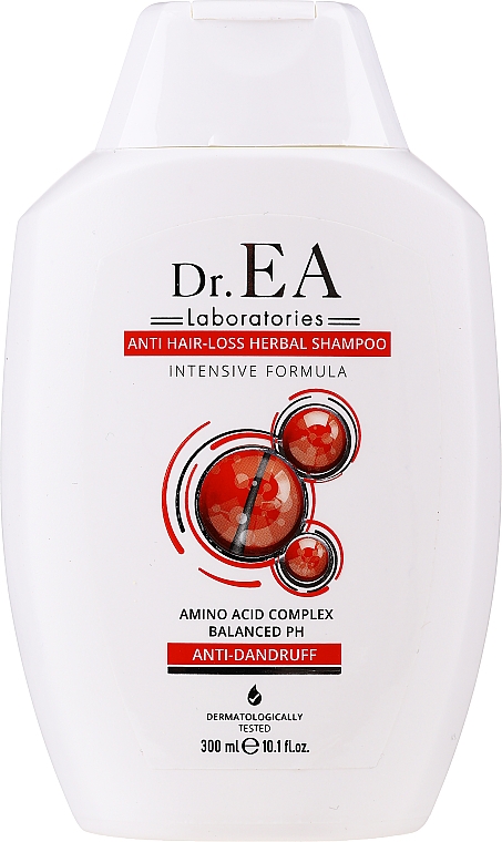 Шампунь против выпадения волос от перхоти - Dr.EA Anti-Hair Loss Herbal Anti-Dandruff Hair Shampoo — фото N1