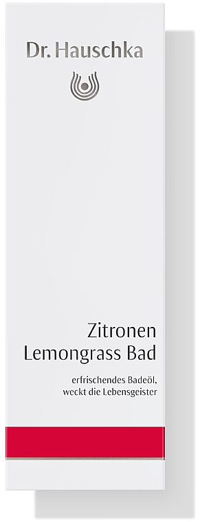 Эссенция для ванны "Лимон и Лемонграсс" - Dr. Hauschka Lemon Lemongrass Vitalising Bath Essence — фото N1