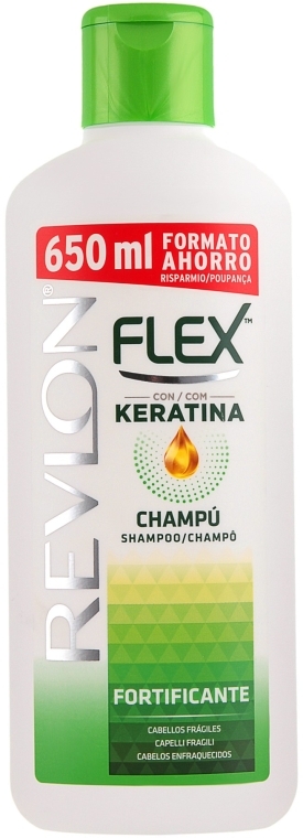 Укрепляющий шампунь для волос - Revlon Flex Fortifying Shampoo — фото N1
