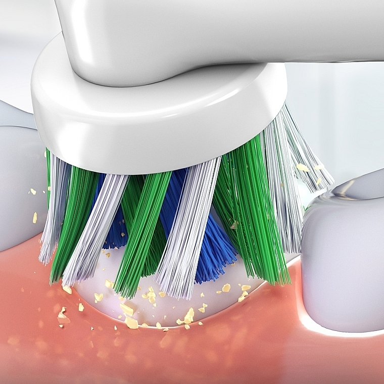 Електрична зубна щітка, блакитна - Oral-B Pro 1 3D Cleaning Caribbean Blue — фото N5