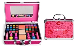 Духи, Парфюмерия, косметика Набор для макияжа в кейсе, 43 продукта - Magic Studio Pretty Girls Complete Case
