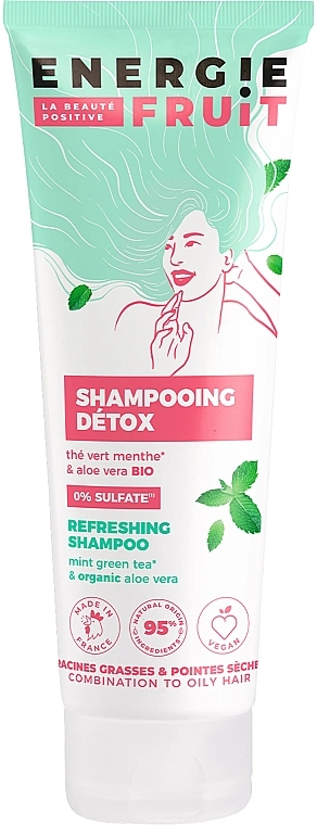 Шампунь для волосся "Зелений чай і алое вера" - Energie Fruit Green Tea & Aloe Vera Balancing Shampoo — фото N1