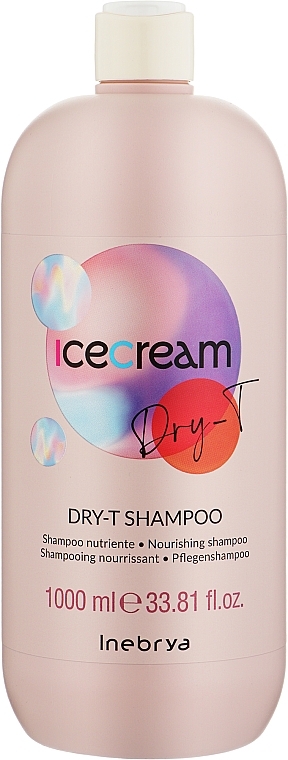 УЦЕНКА Шампунь для сухих волос - Inebrya Ice Cream Dry-T Shampoo * — фото N2