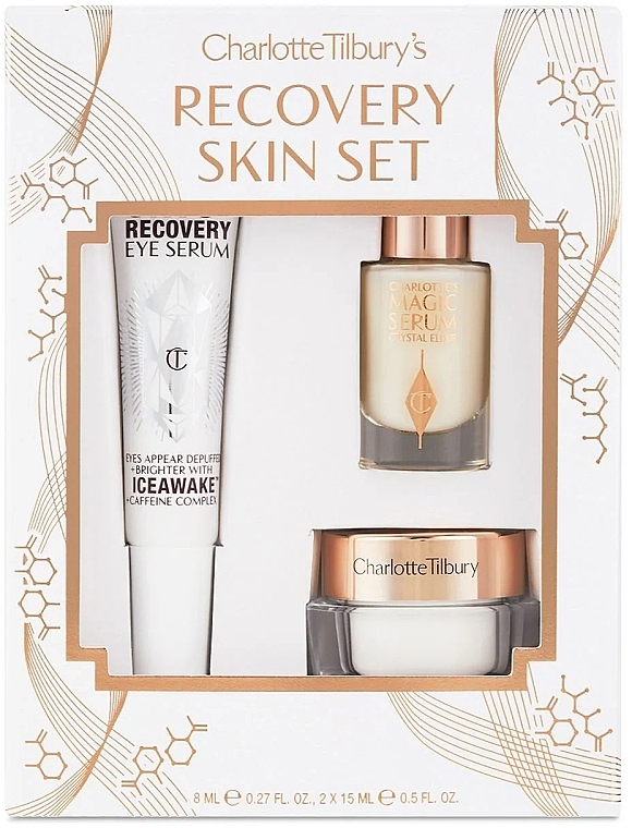 Набір - Charlotte Tilbury Recovery Gift Set (serum/8ml + cr/15ml + eye/serum/15ml) — фото N1