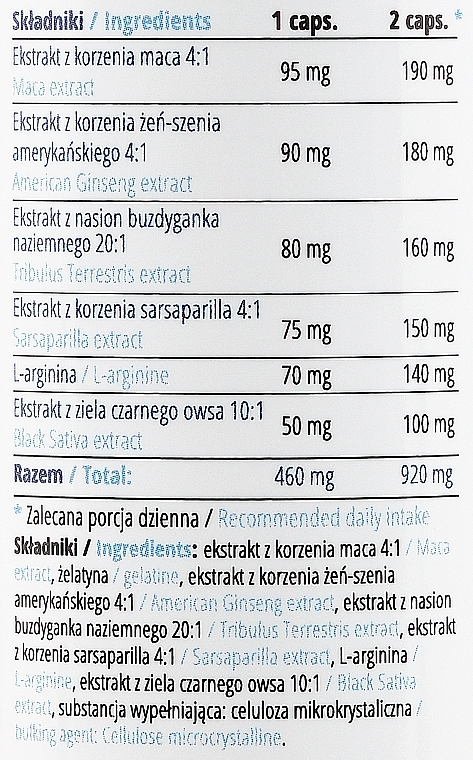 Капсулы для увеличения полового члена - Medica-Group Bigger Size Diet Supplement — фото N2