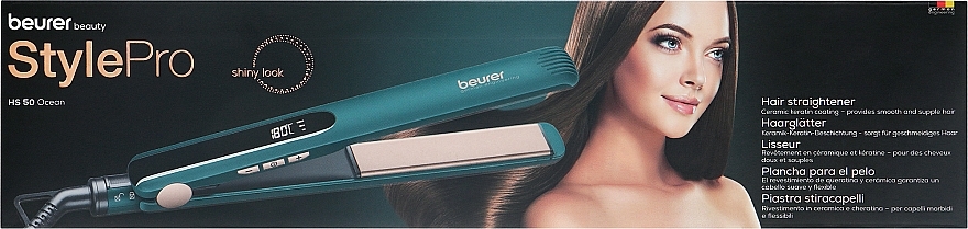 Випрямляч для волосся, HS 50 - Beurer Ocean — фото N2