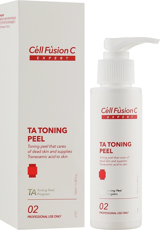 УЦЕНКА Пилинг для лица (туба с дозатором) - Cell Fusion C TA Toning Peel * — фото N2