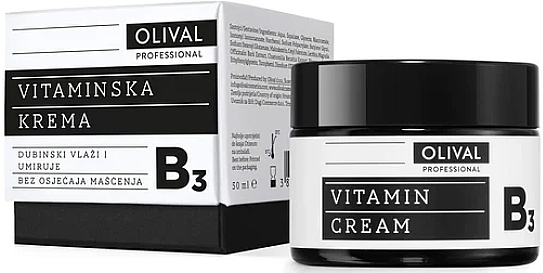 Вітамінний крем для обличчя - Olival Vitamin Cream B3 — фото N1