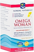 Харчова добавка з олією примули вечірньої для жінок "Омега-3" - Nordic Naturals Omega — фото N2