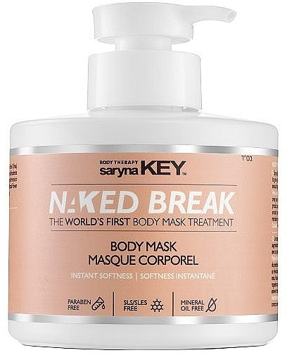 Зволожувальна та живильна маска для тіла - Saryna Key Naked Break Body Mask — фото N1