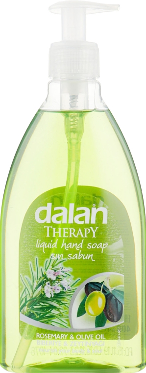 Мило рідке "Розмарин і оливкова олія" - Dalan Therapy Rosemary & Olive Oil Liquid Hand Soap