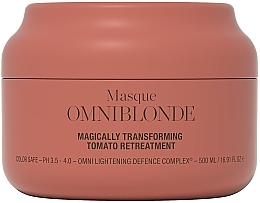 Відновлювальна маска для світлого волосся - Omniblonde Magically Transforming Tomato Retreatment — фото N2