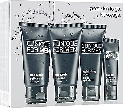 Духи, Парфюмерия, косметика Набор - Clinique For Men (f/wash/50ml + scrub/50ml + lotion/40ml + eye/cr/15ml)