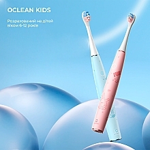 Электрическая зубная щетка Oclean Kids Pink, 2 насадки - Oclean Kids Electric Toothbrush Pink — фото N5