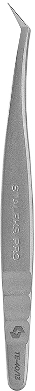 Пинцет профессиональный для ресниц - Staleks Pro Expert 40 Type 13 — фото N1