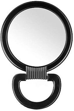 Зеркало косметическое, черное, 13 см, 00271 - Eurostil — фото N1