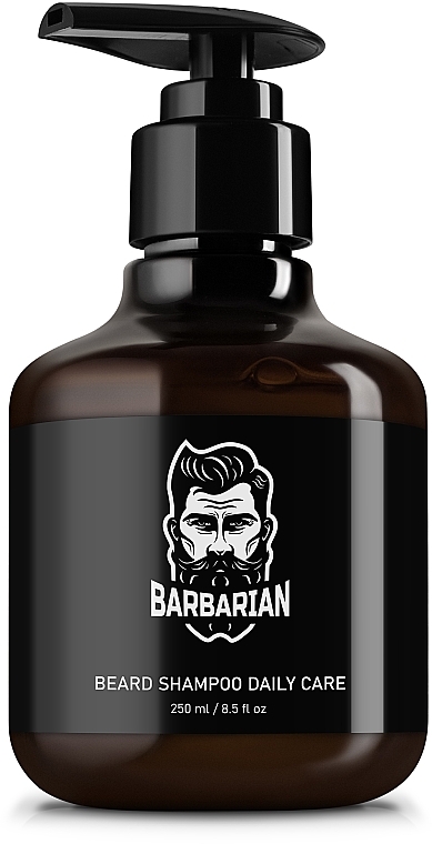 Шампунь для бороды ежедневный “Daily Care” - Barbarian Beard Shampoo Daily Care — фото N1