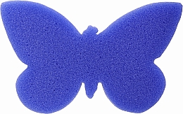 Духи, Парфюмерия, косметика Детская мочалка для ванной, синяя бабочка - Grosik Camellia Bath Sponge For Children