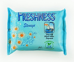 Духи, Парфюмерия, косметика Влажная туалетная бумага, 20 шт - Freshness