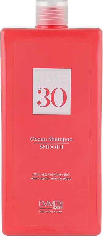Вирівнювальний шампунь для волосся - Emmebi Italia Gate 30 Wash Ocean Shampoo Smooth — фото N3