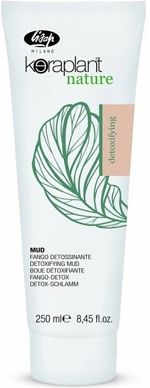 Маска для волосся із зеленою глиною - Lisap Milano Keraplant Nature Detoxifying — фото N1