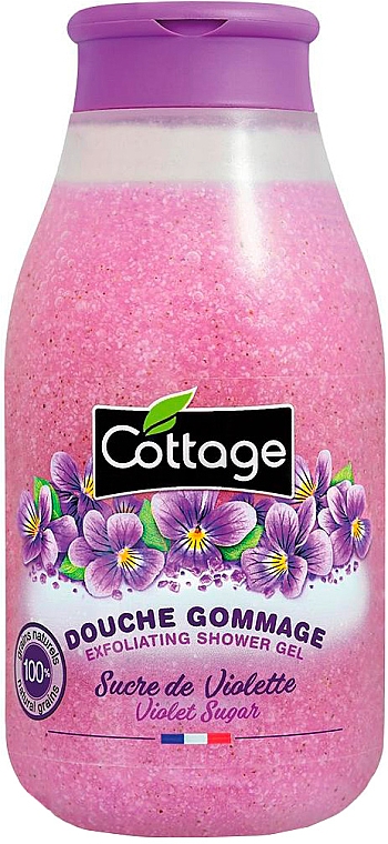 Гель-ексфоліант для душу "Фіалка" - Cottage Violet Gentle Exfoliating Shower Gel — фото N1