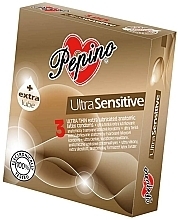 Парфумерія, косметика Презервативи, 3 шт. - Pepino Ultra Sensitive