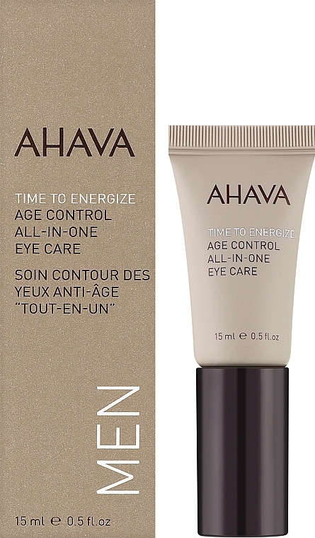 Крем для шкіри навколо очей - Ahava Time To Energize Age Control All In One Eye Care — фото N2