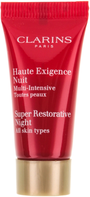 Восстанавливающий ночной крем для любого типа кожи - Clarins Super Restorative Night All Skin Types (мини)