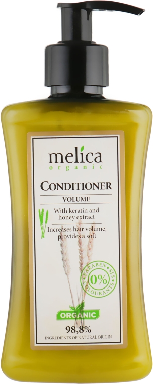 Бальзам-кондиціонер для обсягу волосся - Melica Organic Volume Conditioner — фото N1