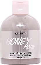 Парфумерія, косметика Зволожувальний гель для рук і тіла - Hollyskin Honey Moon Hands & Body Wash