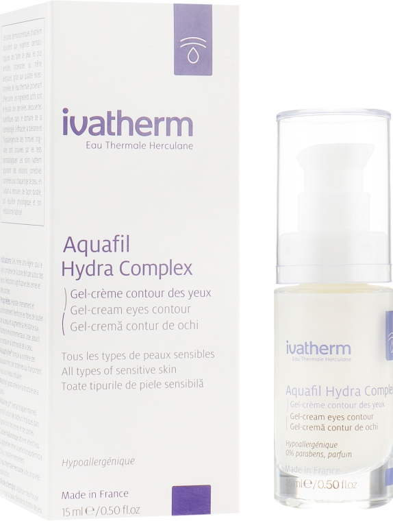 Крем-гель для контура глаз - Ivatherm Aquafil Hydra Complex Gel-cream