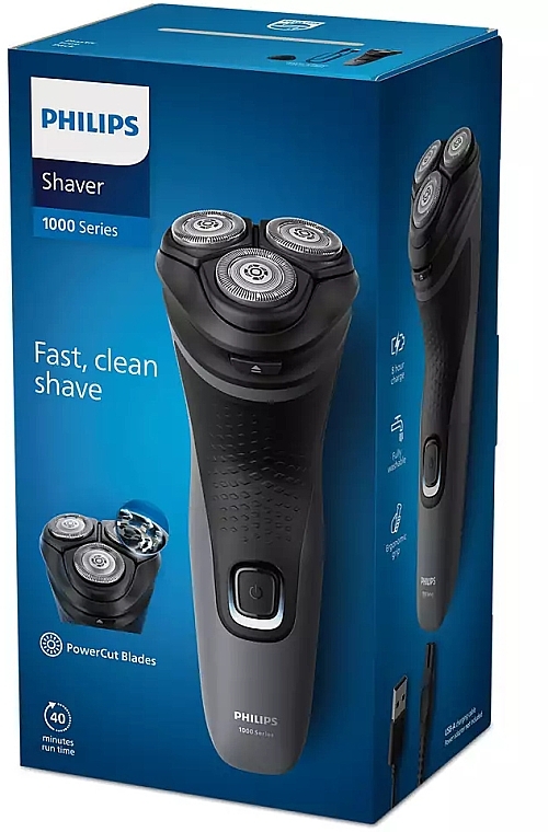 Електробритва - Philips Shaver 1000 Series S1142/00 — фото N5