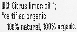 Ефірна олія "Лимон" - Wooden Spoon Lemon Essential Oil — фото N2