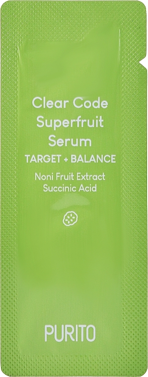 ПОДАРОК! Балансирующая сыворотка для лица - Purito Clear Code Superfruit Serum — фото N1