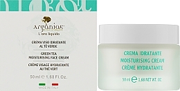 Зволожувальний крем для обличчя із зеленим чаєм - Arganiae Green Tea Moisturizing Face Cream — фото N2