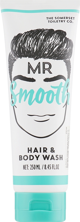 Шампунь мужской для волос и тела "Черный перец и имбирь" - The Somerset Toiletry Co. Mr. Smooth Hair & Body Wash — фото N1