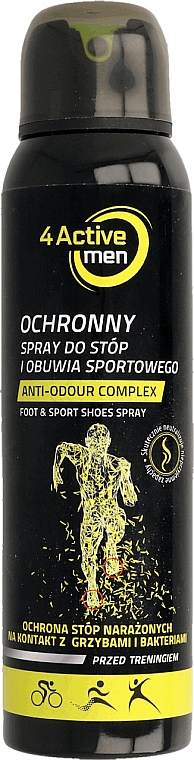 Защитный спрей для ног и спортивной обуви - Pharma CF 4 Active Men — фото N1