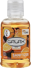 Гель для рук антисептичний "Соковитий апельсин" - Galax Sanitizer — фото N1