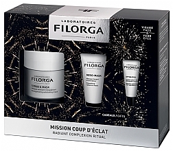 Духи, Парфюмерия, косметика Набор - Filorga XMAS Coffret Radiant (f/mask/55ml + eye/cr/4ml + f/mask/15ml)