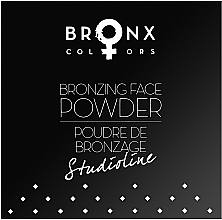 Бронзуваньна пудра для обличчя - Bronx Colors Studioline Bronzing Face Powder — фото N2