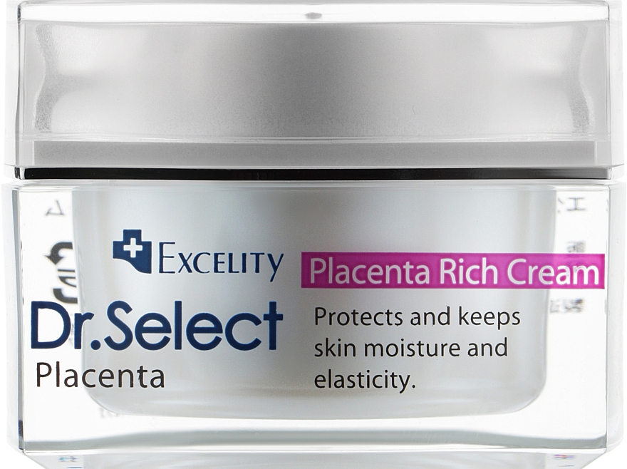 Насыщенный крем, оказывающий мощное увлажнение для лица и зоны вокруг глаз - Dr.Select Excelity Placenta Rich Cream