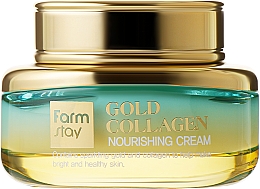Парфумерія, косметика Живильний крем - FarmStay Gold Collagen Nourishing Cream